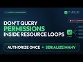 Stop Querying Permissions Inside Laravel API Resources Laravel Tips pt1
