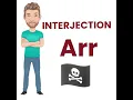 What Does Arr Mean Interjections 494 Arr Arrr - English Tutor Nick P