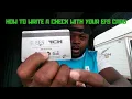 ROEHL TRANSPORT - How to transfer money from your EFS card to a EFS check