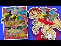 Download Lagu Making JURASSIC WORLD REBIRTH Game Book🦖🎥( +Distortus Rex Squishy) Full Game..Dinosaur Battle D-REX 