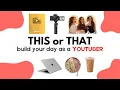 Download Lagu Build Your DREAM Day, But You're a YOUTUBER | THIS or THAT 💗📷💻