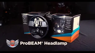 Compare ProBEAM vs TruBEAM Motorcycle LED Headlights by Custom Dynamics