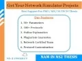 NAM IN NS2 THESIS