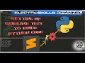 Setup a python 3 development environment in Sublime text -