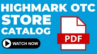 Highmark OTC Store Login Catalog