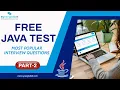 FREE Java Test - Part 2 Java Bootcamp SynergisticIT