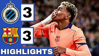 Barcelona And Club Brugge 3 3 A Footballing Epic A Phenomenal Defense And A Brilliant Performa 