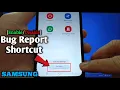 How to enable or disable bug report shortcut on Samsung Galaxy A02 Developer Options