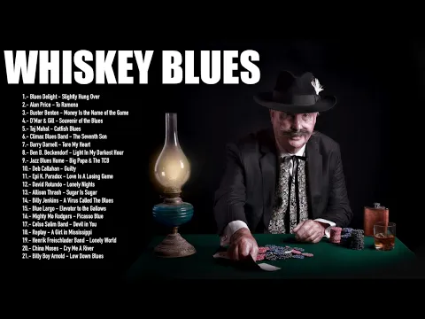 Best Poker Blues Music | Slow Blues & Rock Ballads | Relaxing Electric Guitar Blues Music