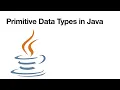 Primitive Data types in Java 03