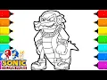 Sonic Vector the Crocodile Coloring Pages NEW Sonic 3 Coloring Page draw coloring