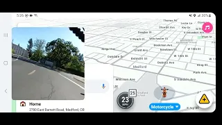 Cruising SWest Medford for a Panda Express UberEats Delivery
