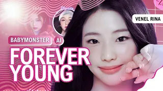 AI COVER BABYMONSTER FOREVER YOUNG Original By BLACKPINK Line Distribution 