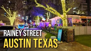 Friday Night on Rainey Street - Austin Texas 2026