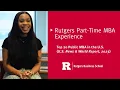 Earn Your MBA While Still Working with Rutgers Flexible Part-Time MBA Program