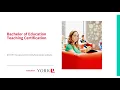 BEd Teacher Certification Information Session - May 2026