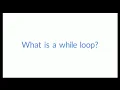 What is a while loop Python Lesson 28 Learn With Google Free Courses Offered