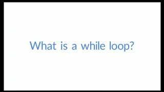 What is a while loop Python Lesson 28 Learn With Google Free Courses Offered
