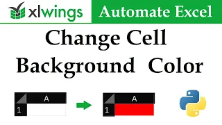 Python xlwings Tutorial Color Cells in Seconds