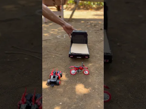 Truk Rc Membawa Alat Berat #shorts