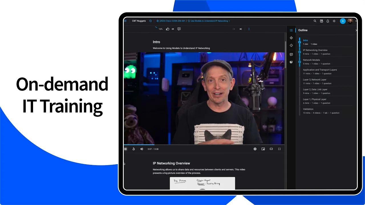 CBT Nuggets — CBT Nuggets — Online IT Training (YouTube video ad)