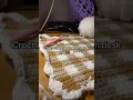 Crocheting the cutest gingham desk mat by danyellcreations