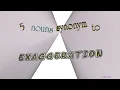 exaggeration - 5 nouns which are synonym to exaggeration sentence examples