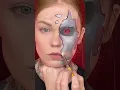 Epic Terminator Makeup Transformation
