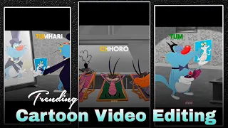 instagram trending oggy cartoon video editing oggy cartoon video editing trending oggy status edit