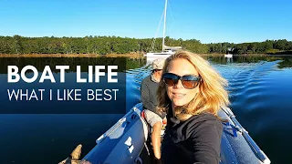 BOAT LIFE on a Performance Catamaran in Maine – WHAT I LIKE BEST!! | Harbors Unknown Ep. 45