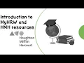 Intro to HMH and MyHRW Resources