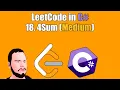 LeetCode in C 18 4Sum