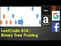 LeetCode 814 Binary Tree Pruning