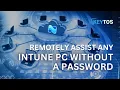 How to Use Intune Remote Help with Entra CBA Passwordless Login