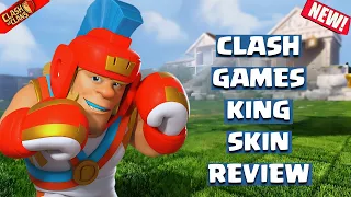 New Clash Games King Skin Review July 2024 Hero Skin Clash Of Clans Clashflict 