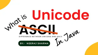 what is unicode in java unicode in java example Unicode vs ascii in java