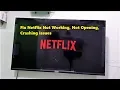 How to Fix All Netflix Errors in Smart TV Android TV