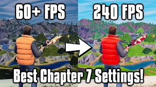Fortnite Chapter 7 Settings Guide! - FPS Boost, Colorblind Modes, & More!