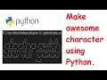 Make Awesome ASCII character with Pyfiglet Python Programming pyfiglet examples starterguide