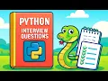 Python Interview Questions Handbook Ace Your Next Coding Interview