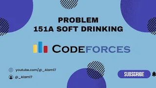 Soft Drinking Codeforces Solution Competitive Programming Tutorial Java Implementation