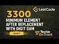 3300 Minimum Element After Replacement With Digit Sum POTD 29 May 2026 C Leetcode