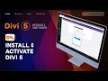 Install Activate Divi 5 Module 1 WordPress 2026