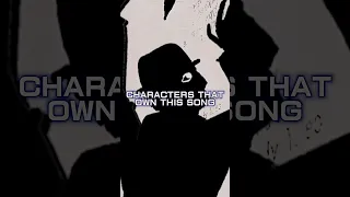 CHARACTERS THAT OWN MY ORDINARY LIFE 