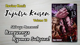 heating up review of jujutsu kaisen comic volume 13 in indonesian