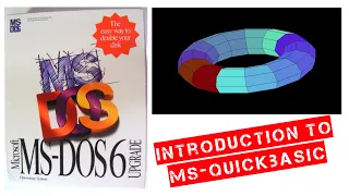 MS-DOS Introduction to MS Quick Basic