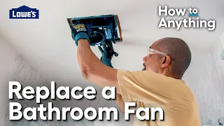 How to Replace a Bathroom Exhaust Fan How To Anything