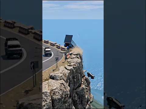 Realistic Highway Car Crashes #444