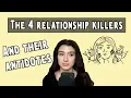 These four behaviors will end your relationship according to research