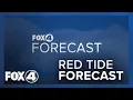 Red Tide Forecast for March 31st